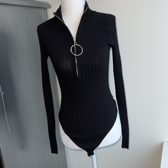 🎉HP🎉 🆕 Hera Collection Mock Neck Bodysuit - Picture 10 of 14